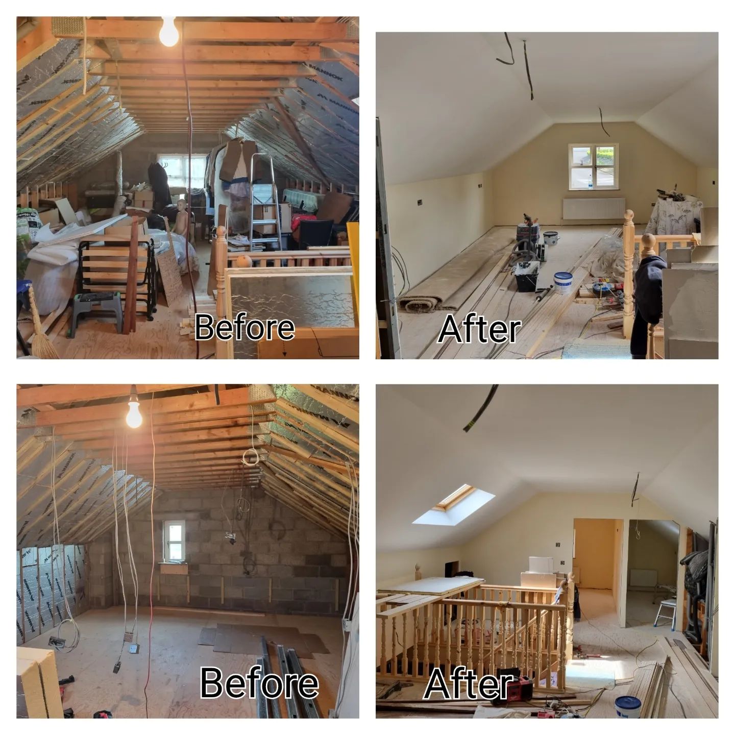 Renovation 1 Before After